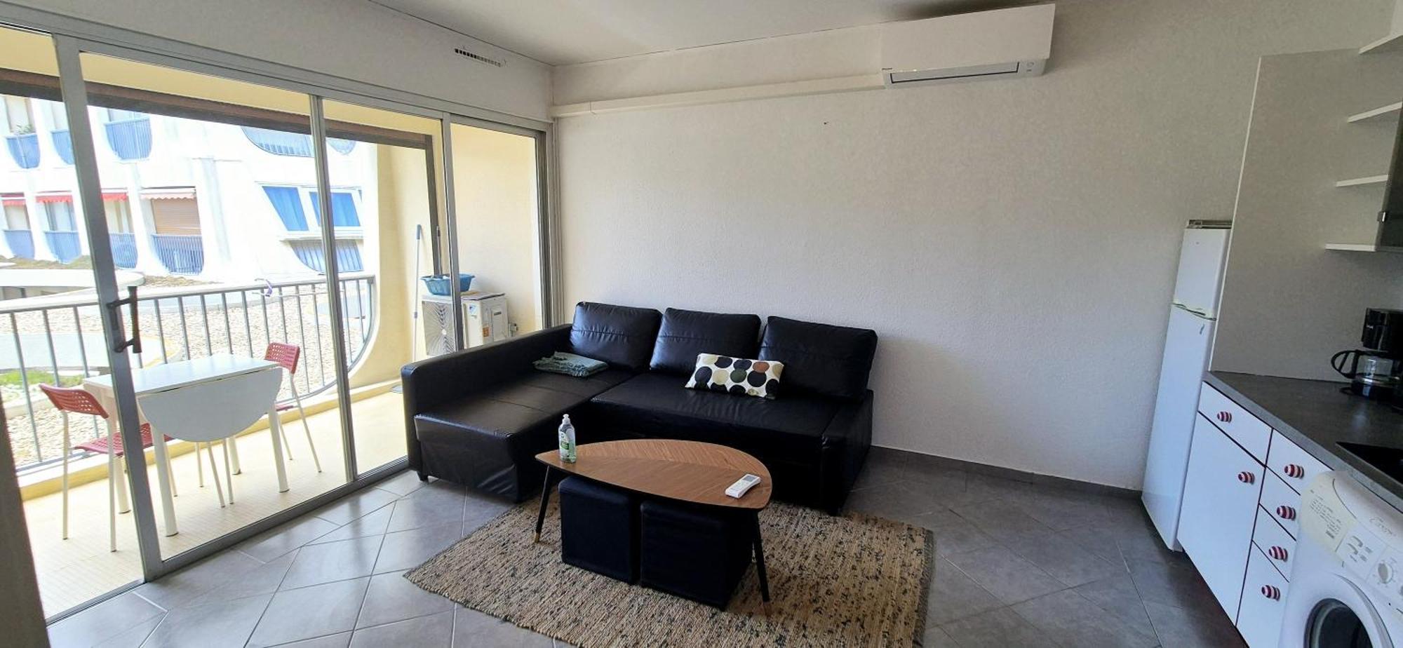 F1 Cosy 45M2, 2 Mn Mer, Du Port, Coeur Ville La Grande Motte Luaran gambar